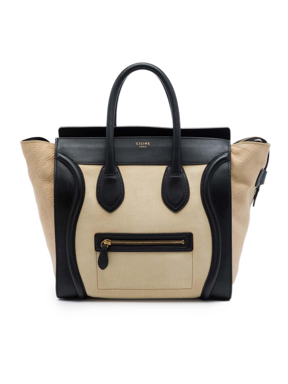 Celine Tricolor Luggage Bag Leather #376052C87B